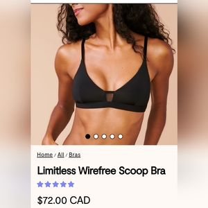 Pepper Limitless Wireless Scoop Bra Size S